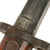 Original Dutch M1895 Mannlicher T-Back Rifle Bayonet by Hembrug with Leather Scabbard & Integral Frog Original Items