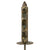 Original U.S. WWI Model 1918 French Made Mark I Trench Knife by AU LION with Reproduction Scabbard