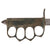 Original U.S. WWI Model 1918 French Made Mark I Trench Knife by AU LION with Reproduction Scabbard