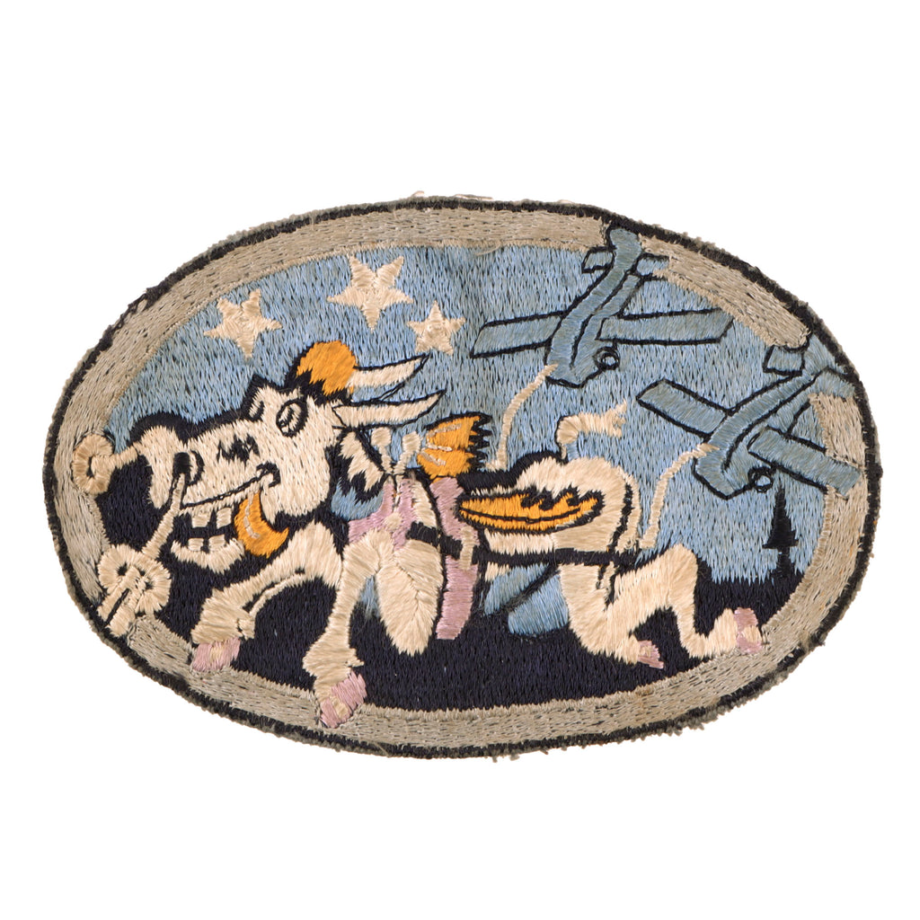 Original U.S. WWII Airborne Glider School Insignia Patch Original Items