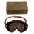Original U.S. WWII Army Air Forces Aviator Flight Helmet Set - Polaroid B-8 Goggles in Box, A-14 Mask in Box, & AN-H-15 Helmet