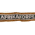 Original German WWII DAK Afrikakorps Machine Woven Cuff Title, 11 1/2" Long Original Items