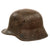 Original Imperial German WWI M16 Stahlhelm Steel Helmet Shell with Broken Leather Liner - Marked ET66 Original Items