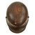 Original Imperial German WWI M16 Stahlhelm Steel Helmet Shell with Broken Leather Liner - Marked ET66 Original Items