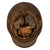 Original Imperial German WWI M16 Stahlhelm Steel Helmet Shell with Broken Leather Liner - Marked ET66 Original Items