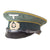 Original German WWII Heer Signals EM/NCO Schirmmütze Visor Cap by Clemens Wagner, 1938 Dated, Size 57 1/2