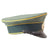 Original German WWII Heer Signals EM/NCO Schirmmütze Visor Cap by Clemens Wagner, 1938 Dated, Size 57 1/2