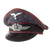 Original German WWII Named Luftwaffe Flak Artillery EM/NCO Schirmmütze Crusher Visor Cap, “E. Bessar,” Missing Chinstrap Original Items
