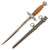 DRAFT Original German WWII 2nd Model Luftwaffe Dagger with Scabbard - Unmarked (Copy) Original Items