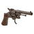 Original French Lefaucheux 7mm Pinfire Pocket Revolver, Serial No. LF1805, with Period Leather Holster Original Items
