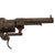 Original French Lefaucheux 7mm Pinfire Pocket Revolver, Serial No. LF1805, with Period Leather Holster Original Items