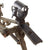 Original German WWII 8mm Danish Madsen Machine Gun Tripod Mount with Remote Trigger, Serial No. 162, Fully Functional Original Items