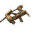 Original German WWII 8mm Danish Madsen Machine Gun Tripod Mount with Remote Trigger, Serial No. 162, Fully Functional Original Items
