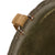 Original U.S. WWII Medic Officer Painted 1943 M1 McCord Front Seam Fixed Bale Helmet With Medical Tape “Follow Me” Stripe & Firestone Liner