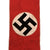 Original German Pre-WWII 15th German Gymnastics Festival Stuttgart 1933 Embroidered Double-Sided Banner, 26 1/2" x 5" Original Items