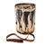 Original German WWII DJ Deutsches Jungvolk Junior National Youth Organization 14" Wooden Landsknecht Formation Field Drum with Drumsticks, Leather Carry Strap and Replacement Ropes