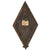DRAFT Original German WWII DJ Deutsches Jungvolk German Youth Organization Fringed Trumpet Banner - 19" x 19 ½" (Copy) (Copy) Original Items