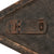 DRAFT Original German WWII DJ Deutsches Jungvolk German Youth Organization Fringed Trumpet Banner - 19" x 19 ½" (Copy) (Copy) Original Items