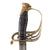 Original U.S. Civil War M-1850 Style German Imported Non-Regulation Staff & Foot Officer’s Sword and Scabbard - Rare Eagle Variant on Basket Original Items