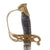 Original U.S. Civil War M-1850 Style German Imported Non-Regulation Staff & Foot Officer’s Sword and Scabbard - Rare Eagle Variant on Basket Original Items