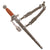 Original WWII German 2nd Model Luftwaffe Dagger by Carl Eickhorn of Solingen with Scabbard, Belt Hanger, and Portepee Original Items