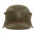 Original Imperial German WWI Battle-Damaged M16 Stahlhelm Helmet with Bullet Holes & Matching-Damaged M1917 Liner - Marked Si. 66