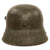 Original Imperial German WWI Battle-Damaged M16 Stahlhelm Helmet with Bullet Holes & Matching-Damaged M1917 Liner - Marked Si. 66