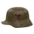 Original Imperial German WWI Battle-Damaged M16 Stahlhelm Helmet with Bullet Holes & Matching-Damaged M1917 Liner - Marked Si. 66