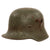 Original Imperial German WWI Battle-Damaged M16 Stahlhelm Helmet with Bullet Holes & Matching-Damaged M1917 Liner - Marked Si. 66