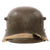Original Austro-Hungarian WWI M17 Stahlhelm Helmet with Liner Band & Chinstrap in Size 64 by Manfred Weiss Original Items