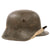 Original Austro-Hungarian WWI M17 Stahlhelm Helmet with Liner Band & Chinstrap in Size 64 by Manfred Weiss Original Items