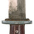 Original German WWII Bakelite Handle Trench Fighting Knife by PUMA-Werk with Scabbard - Damaged Original Items