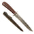 Original German WWII PUMA Solingen Wehrmacht Nahkampfmesser Boot Fighting Knife with Steel Scabbard