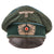 Original German WWII Heer Army Transport / Supply Officer Feldmütze älterer Art Crusher Cap by Peküro with Leather Visor, Measured Size 54cm Original Items