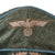 Original German WWII Heer Army Transport / Supply Officer Feldmütze älterer Art Crusher Cap by Peküro with Leather Visor, Measured Size 54cm Original Items