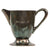 Original German WWII Der Deutsche Hof Nürnberg NSDAP Silver Plated Alpaca Creamer with Wreathed Swas Marking