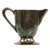 Original German WWII Der Deutsche Hof Nürnberg NSDAP Silver Plated Alpaca Creamer with Wreathed Swas Marking