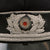 Original German WWII TeNo Leader Schirmmütze Visor Cap by Erel with Saddle-form Crown, Measured Size 58 1/2cm Original Items
