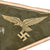 Original German WWII Luftwaffe Officer Rigid Fahrzeug Stabsflagge Vehicle Fender Pennant with Early Eagle, 7 1/2" x 12" Original Items