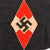 Original German WWII Pre-1936 BDM League of German Girls Single Sided Wimpel Pennant Flag with HJ Diamond Insignia, 17" x 28" Original Items