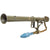 Original U.S. Korean War Deactivated M20A1B1 3.5-Inch Super Bazooka Rocket Launcher by Birtman Electric Co. with 1952-Dated Inert Practice Rocket & Sling