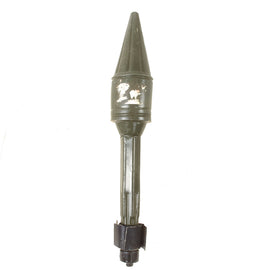 Original U.S. Vietnam War Era Explosive Ordnance Disposal EOD Team Inert RPG-2 Rocket - Resin Construction with Metal Tailfins