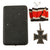 Original German Postwar Early 1957 Pattern Knight's Cross of the Iron Cross - “800” Silver Marked with Ribbon & Case