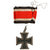 Original German Postwar Early 1957 Pattern Knight's Cross of the Iron Cross - “800” Silver Marked with Ribbon & Case