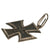Original German Postwar Early 1957 Pattern Knight's Cross of the Iron Cross - “800” Silver Marked with Ribbon & Case