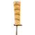 Original U.S. WWII Custom Theater-Made Bowie-Style Fighting Knife with Grooved Bone Handle & Shoelace-Bound Sheath