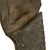 Original U.S. WWII Custom Theater-Made Bowie-Style Fighting Knife with Grooved Bone Handle & Shoelace-Bound Sheath
