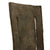 Original U.S. WWII Custom Theater-Made Bowie-Style Fighting Knife with Grooved Bone Handle & Shoelace-Bound Sheath