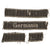 Original German WWII SS “Germania” and Leibstandarte SS AH Machine-Woven Cuff Title Group - Cut