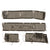 Original German WWII SS “Germania” and Leibstandarte SS AH Machine-Woven Cuff Title Group - Cut
